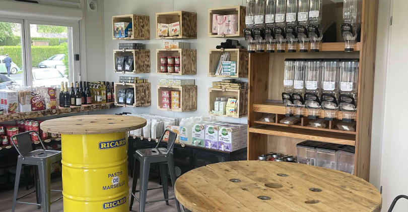 Intérieur de l'élpi café