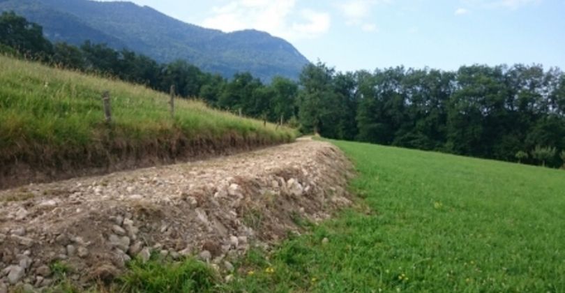 Le Montcel en Savoie : les Travaux
