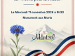 Commémoration du 11 Novembre 1918