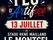 Feu d'artifice au Stade René Mailland